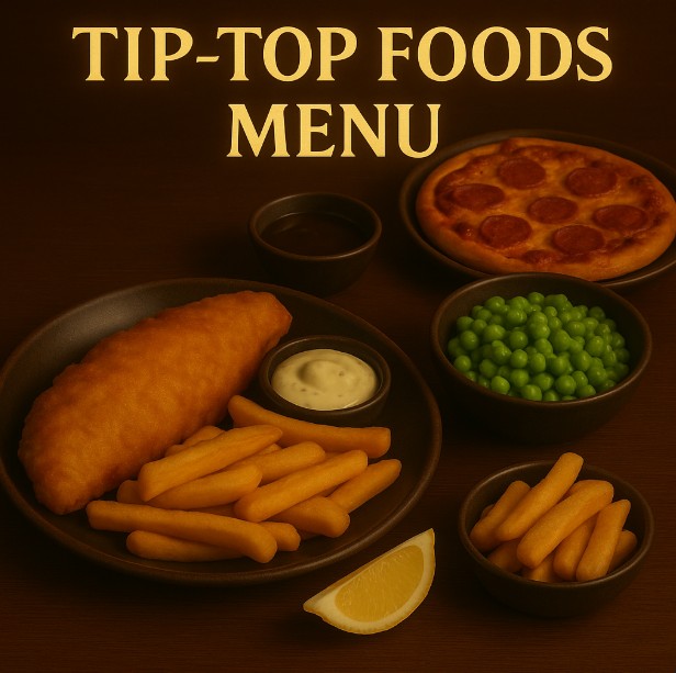 featured image for Tip Top Foods menu menuspotuk