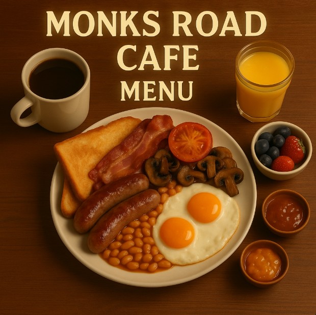 featured image of Monks Road Cafe menu menupsotuk