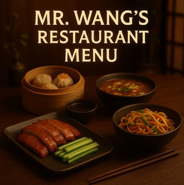 featured image of Mr Wangs restaurant menu menupsotuk