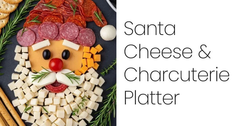 Santa Cheese & Charcuterie Platter