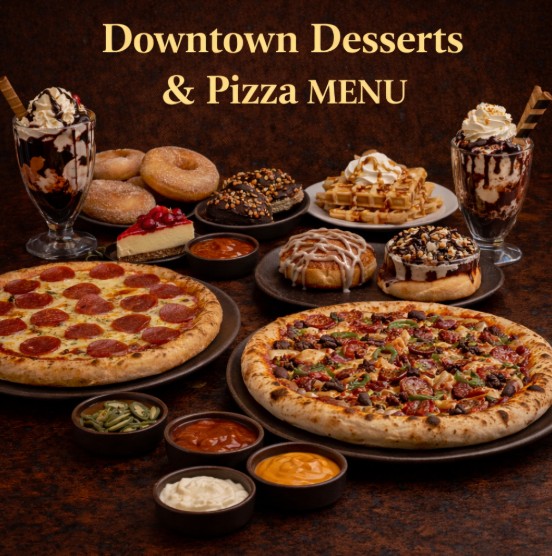 featured image for downtown desserts and pizza menu menuspotuk