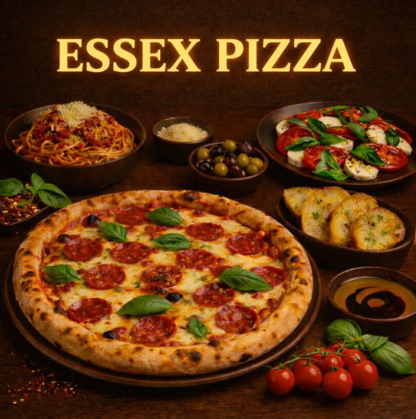 featured image for essex pizza menu menuspotuk