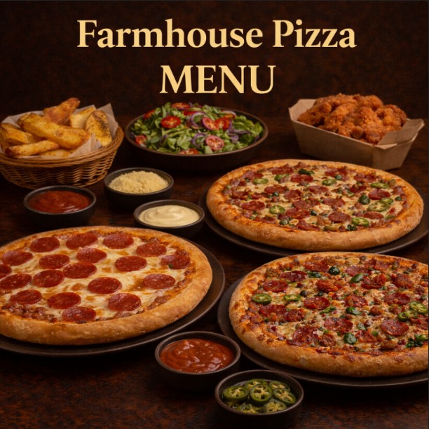 featured image for farmhouse pizza menu menuspotuk