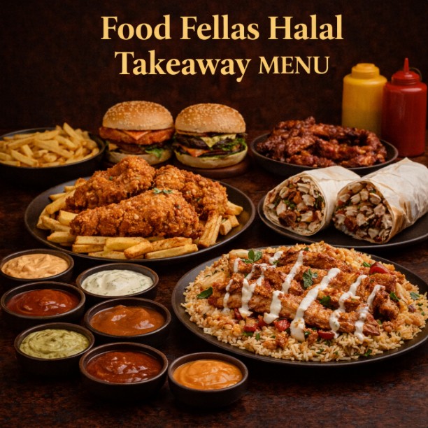 featured image for food fellas halal takeaway menu menuspotuk