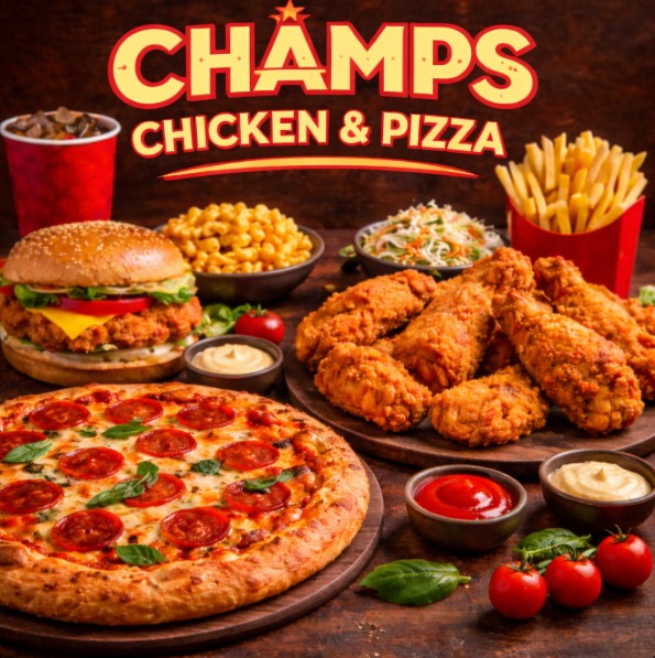 featured image of Champ Chicken and Pizza menu menuspotuk