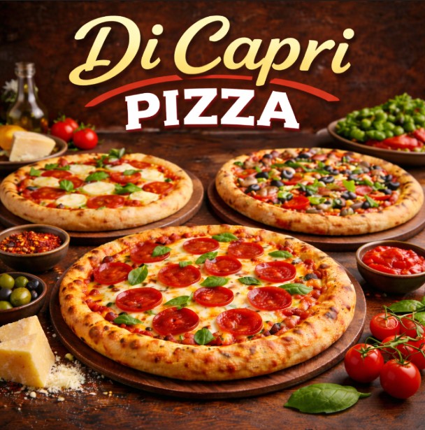 featured image of De Capri Pizza menu menuspotuk
