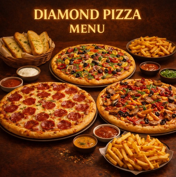 featured image of Diamond Pizza menu menuspotuk