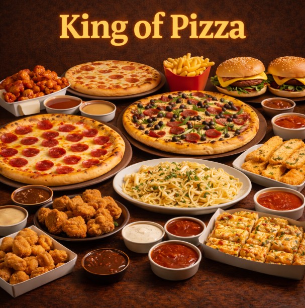 featured image of King of Pizza menu menuspotuk