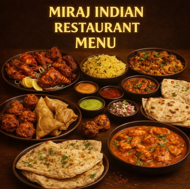 featured image of Miraj Indian Restaurant menu menuspotuk