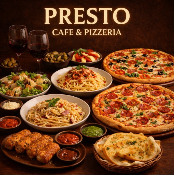 featured image of Presto Cafe and Pizzeria menu menuspotuk