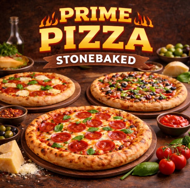 featured image of Prime Pizza Stonebaked menu menuspotuk