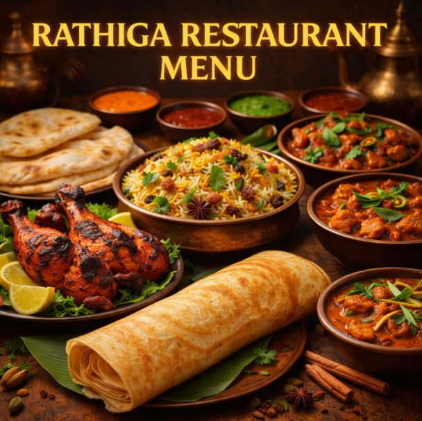 featured image of Rathiga Restaurant menu menuspotuk