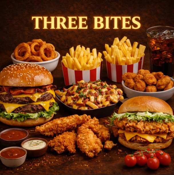 featured image of Three Bites menu menuspotuk