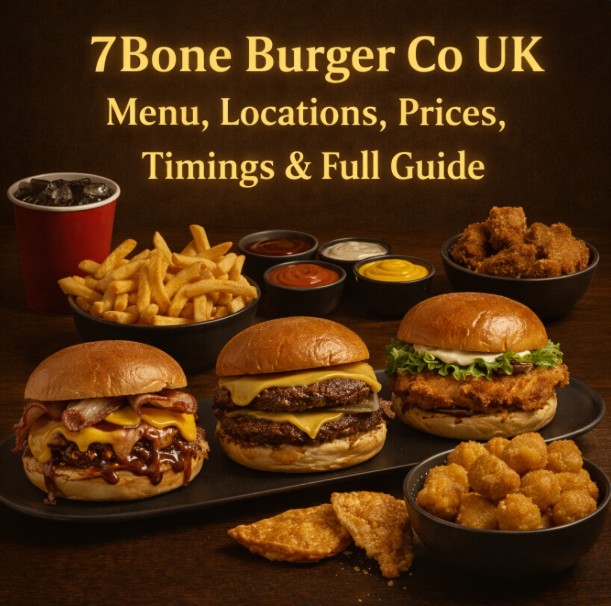 7Bone Burger Co UK – Menu, Locations, Prices, Timings & Full Guide menuspotuk