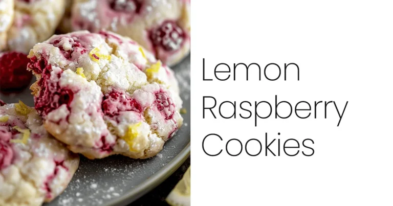 Lemon Raspberry Cookies