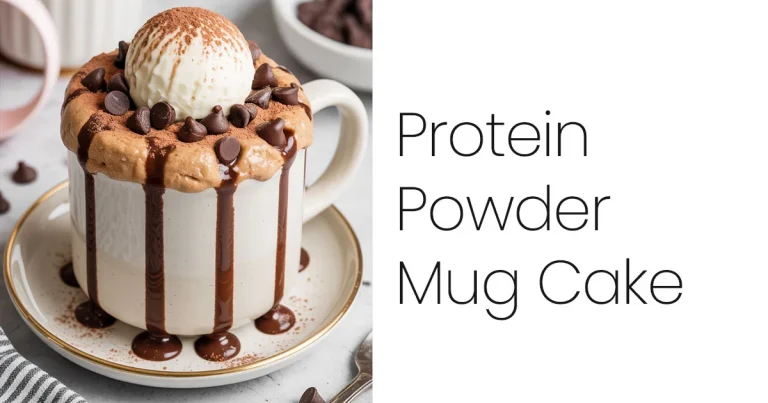 Protein Powder Mug Cake