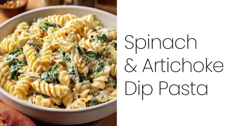 Spinach and Artichoke Dip Pasta