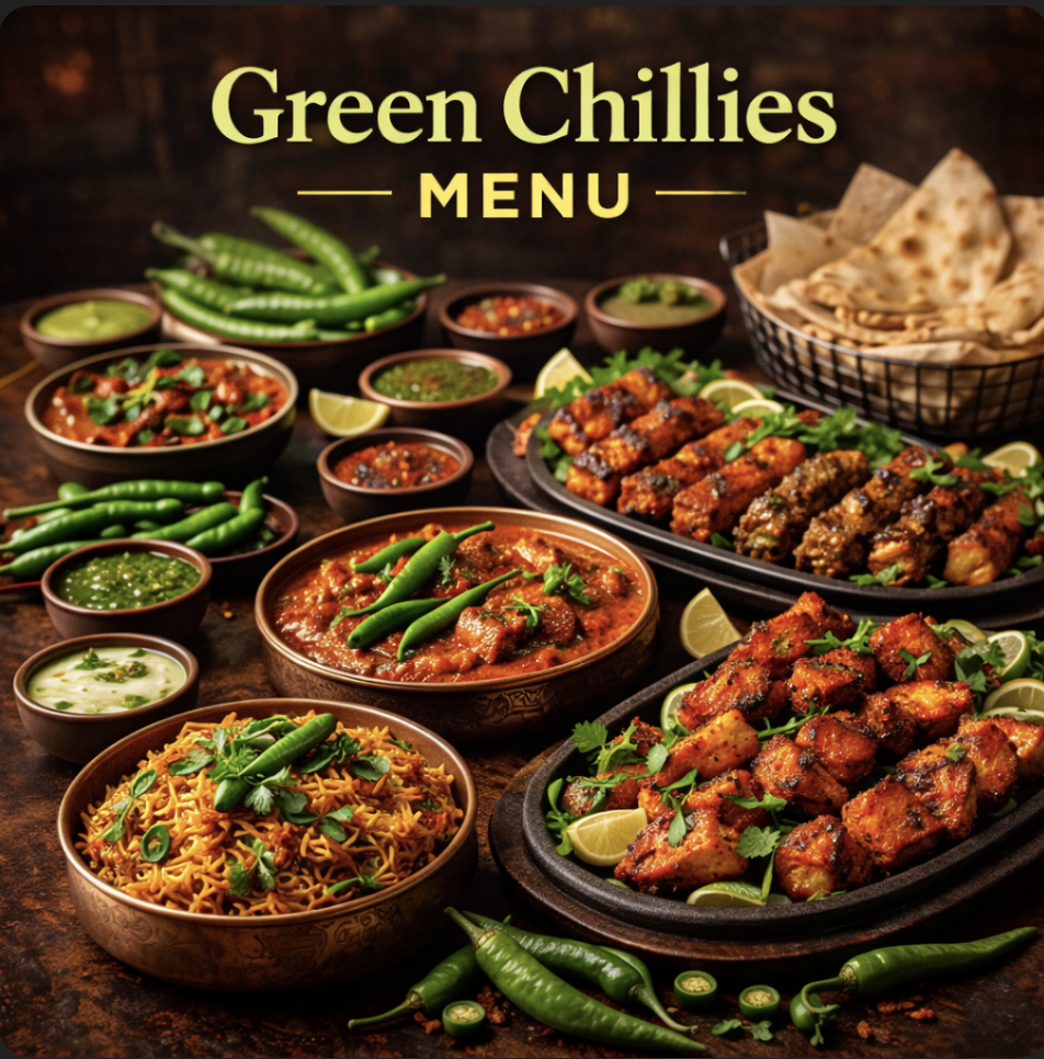 featues image of green chillies restaurant