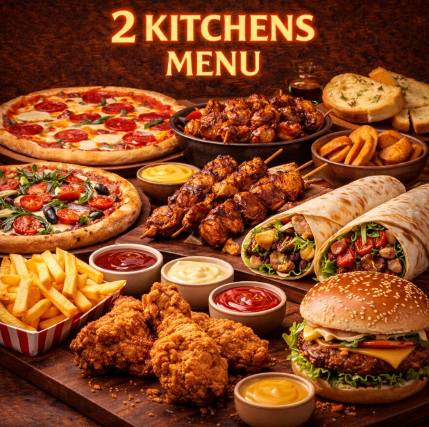 featured image of 2 Kitchens menu menuspotuk