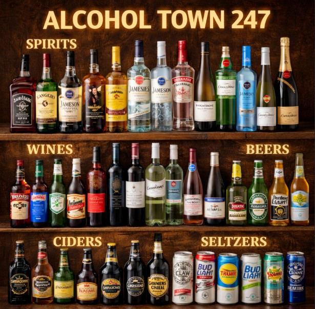 featured image of Alcohal Town 247 menu menuspotuk