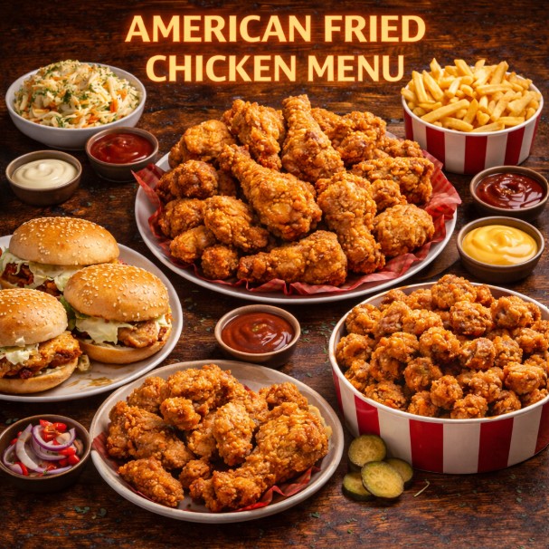 featured image of American Fried Chicken menu menuspotuk