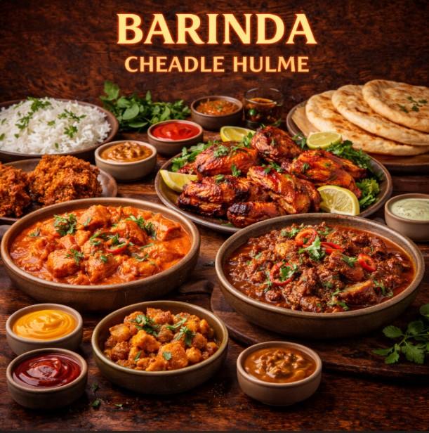featured image of Barinda Cheadle Hulme menu menuspotuk