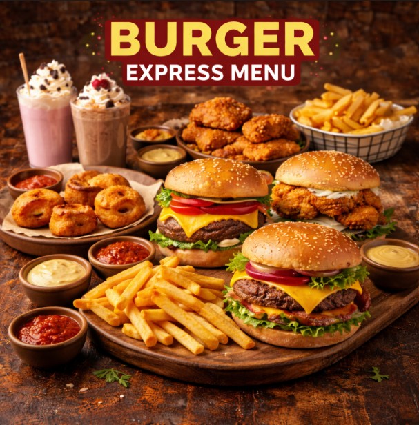 featured image of Burger Express menu menuspotuk