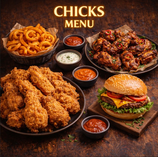 featured image of Chicks menu menuspotuk