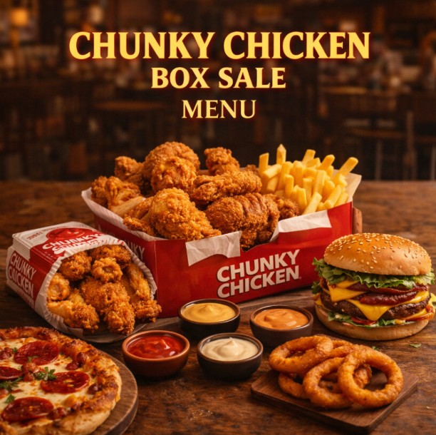 featured image of Chunky Chicken box Sale menu menuspotuk