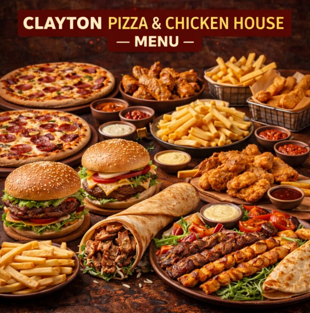 featured image of Clayton Pizza and Chicken House menu menuspotuk