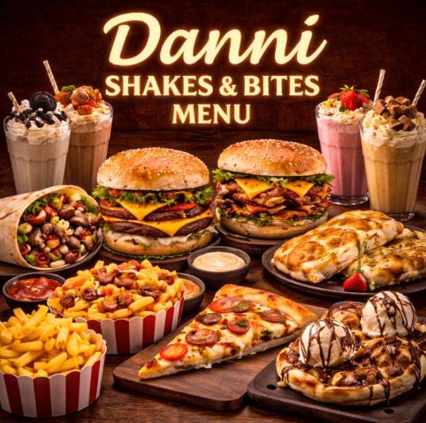 featured image of Danni Shakes and Bites menu menuspotuk