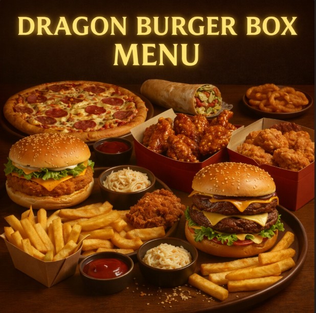 featured image of Dragon Burger Box menu menuspotuk