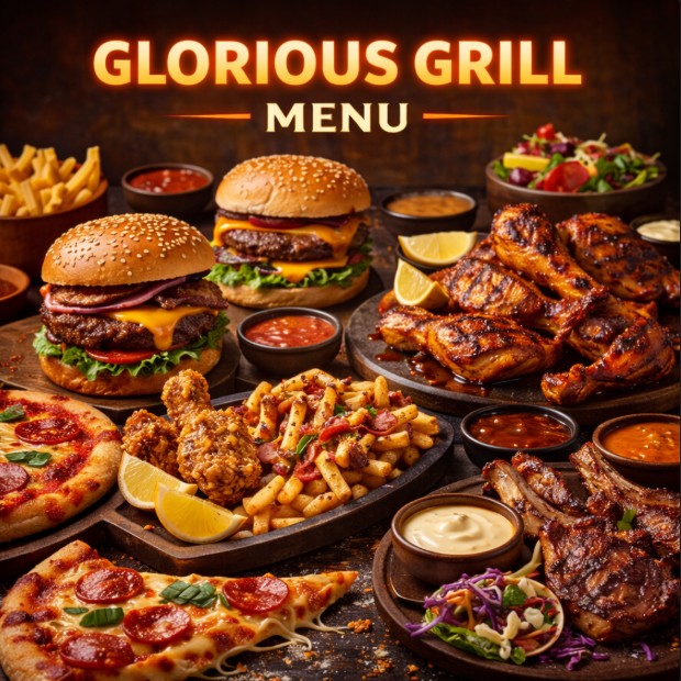 featured image of Glorious Grill menu menuspotuk