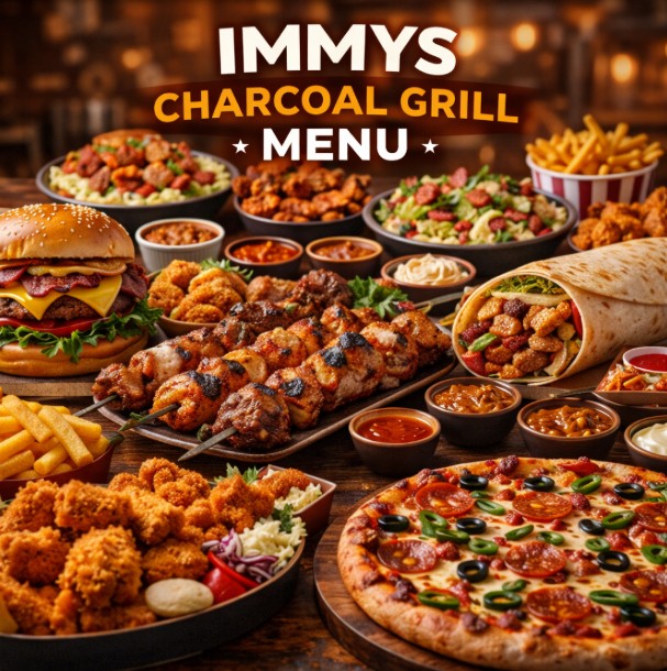featured image of Immy's Charcoal Grill menu menuspotuk