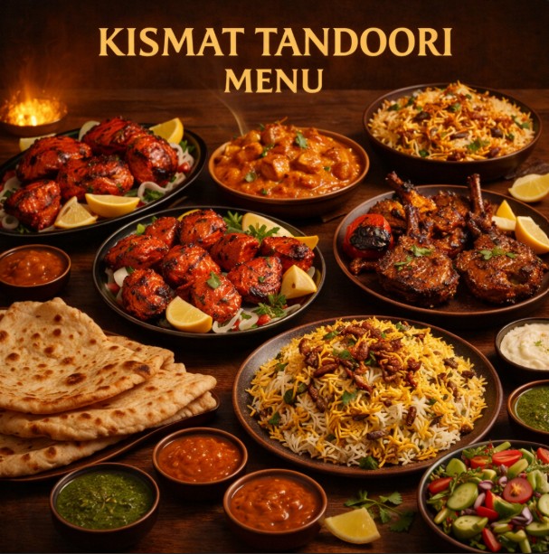 featured image of Kismat Tandoori Restaurant menu menuspotuk