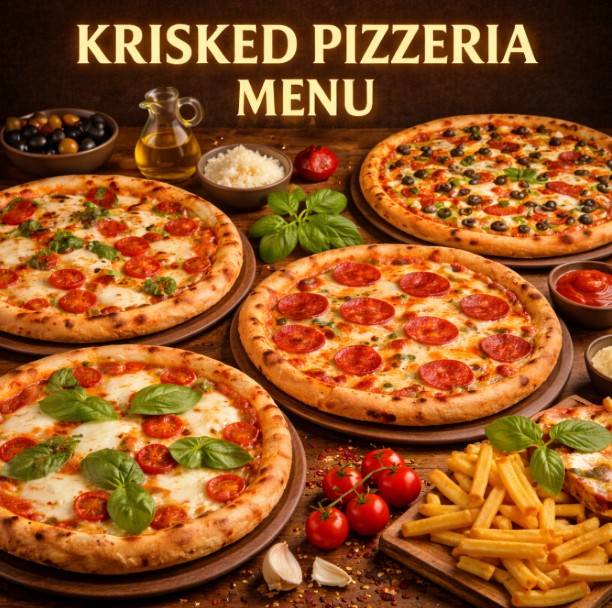 featured image of Krisked Pizzeria menu menuspotuk