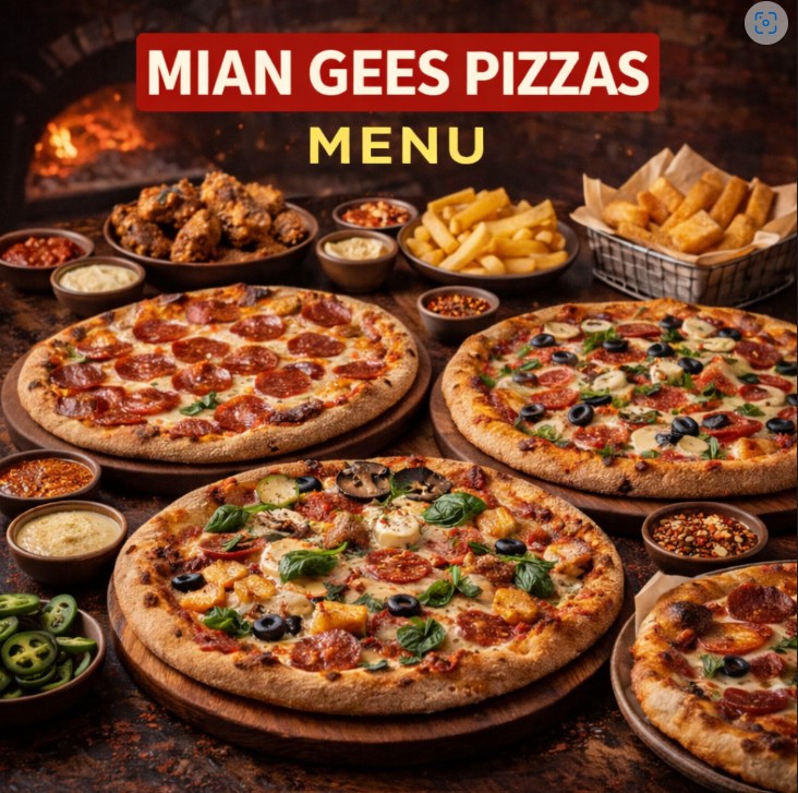 featured image of Mian Gees Pizza menu menuspot.uk