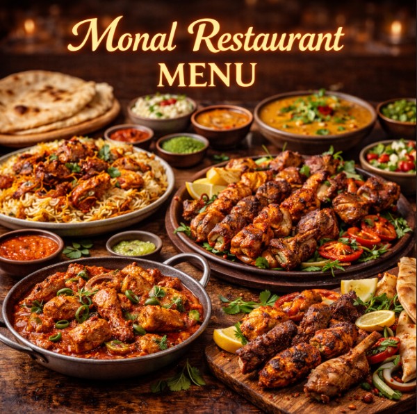 featured image of Monal Restaurant menu menuspotuk