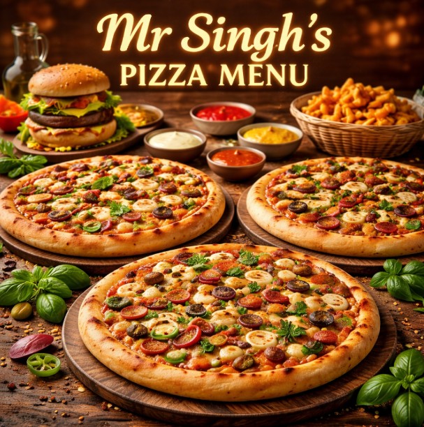 featured image of Mr Singh's Pizza menu menuspotuk