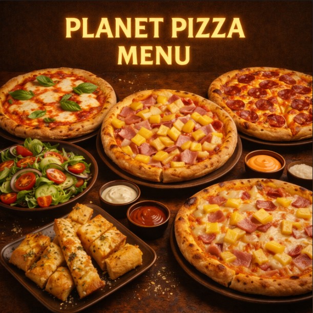 featured image of Planet Pizza menu menuspotuk