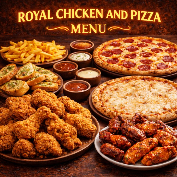 featured image of Royal Chicken and Pizza menu menuspotuk