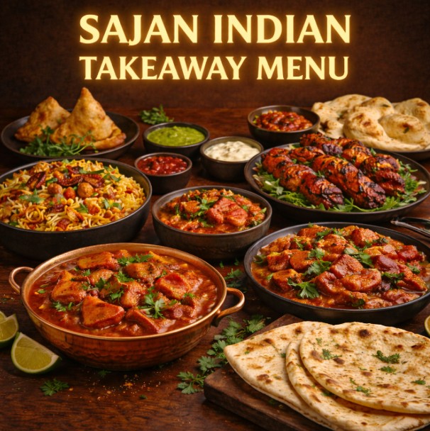 featured image of Sajan Indian Takeaway menu menuspotuk