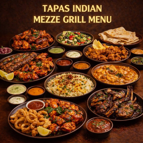 featured image of Tapaz Indian MEzze Grill menu menuspotuk