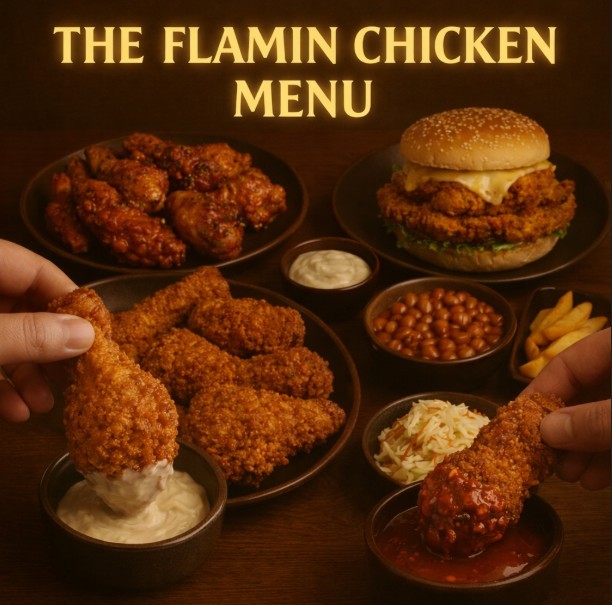 featured image of The Flammming Chicken menu menuspotuk
