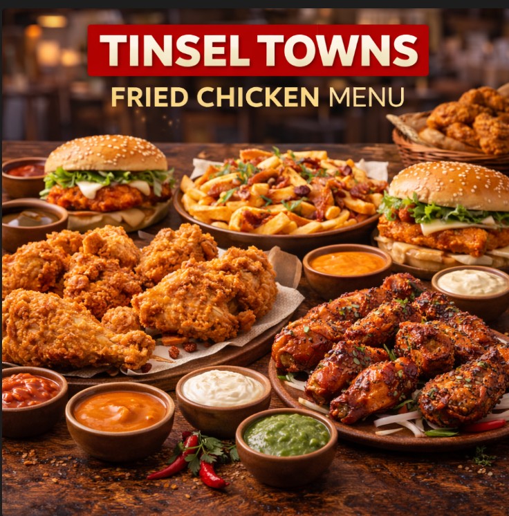 featured image of Tinsel Town Fried Chicken menu menupsotuk