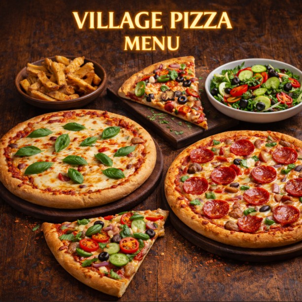featured image of Village Pizza menu menuspotuk
