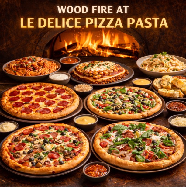 featured image of Wood Fire at Le Delice Pizza Pasta menu menuspotuk