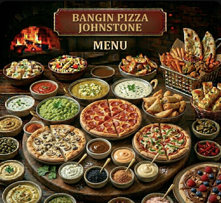 featured image of bangin pizza johnstone