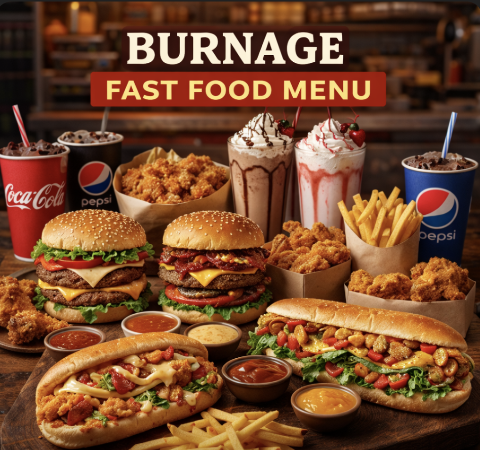 featured image of burnage fast food