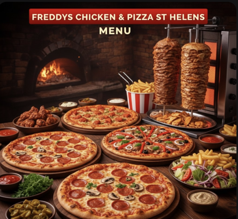 featured image of freddys chicken amp pizza st helens